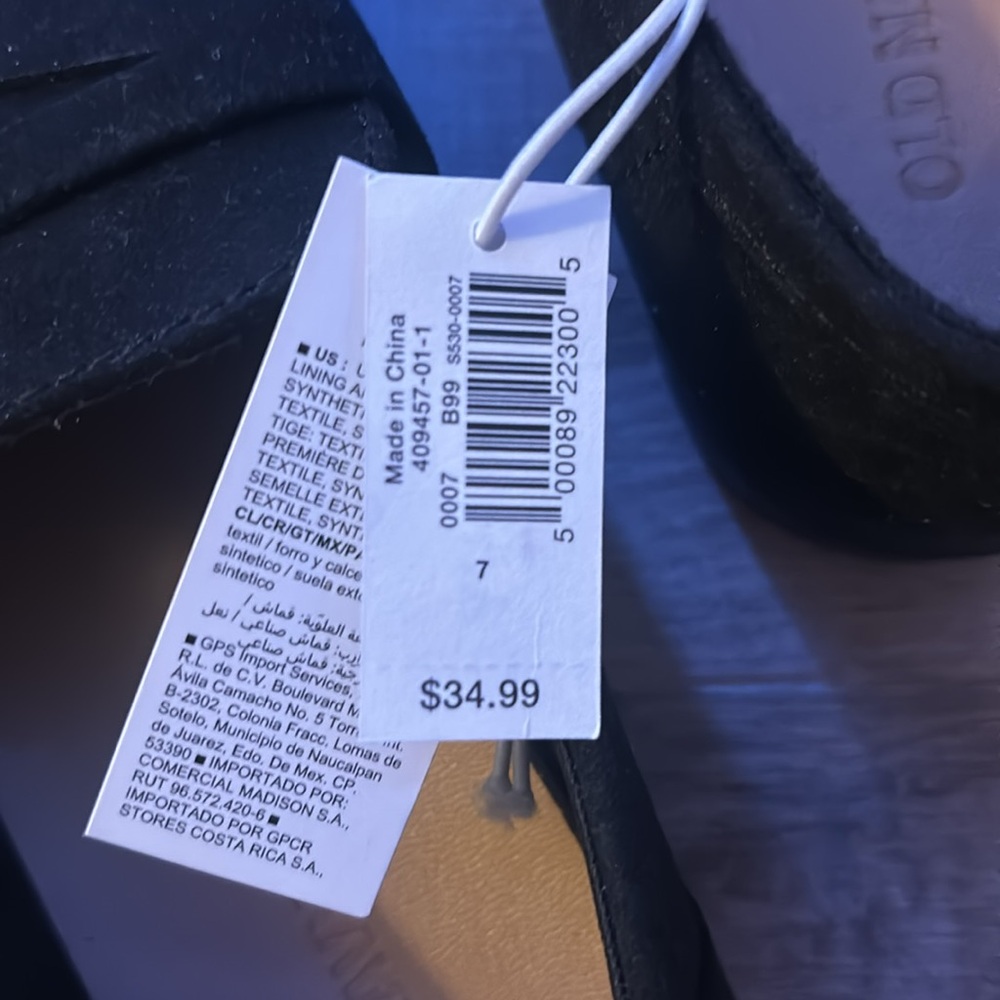 Old Navy Women’s Black Suede Loafers - Picture 2 of 5